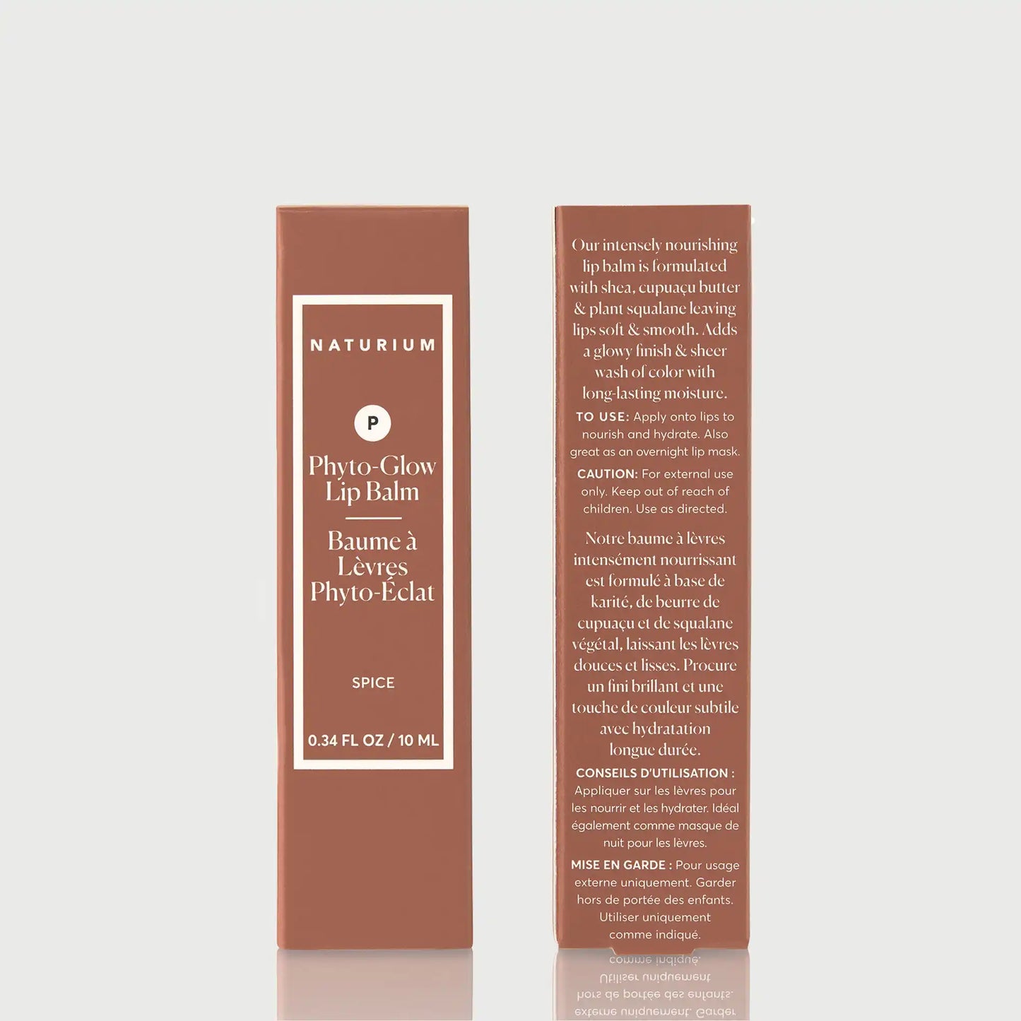 phyto-glow-lip-balm-spice-k9 NATR-60113-PhytoGlow-Spice-UC-Front-Back-bonebkgd.webp