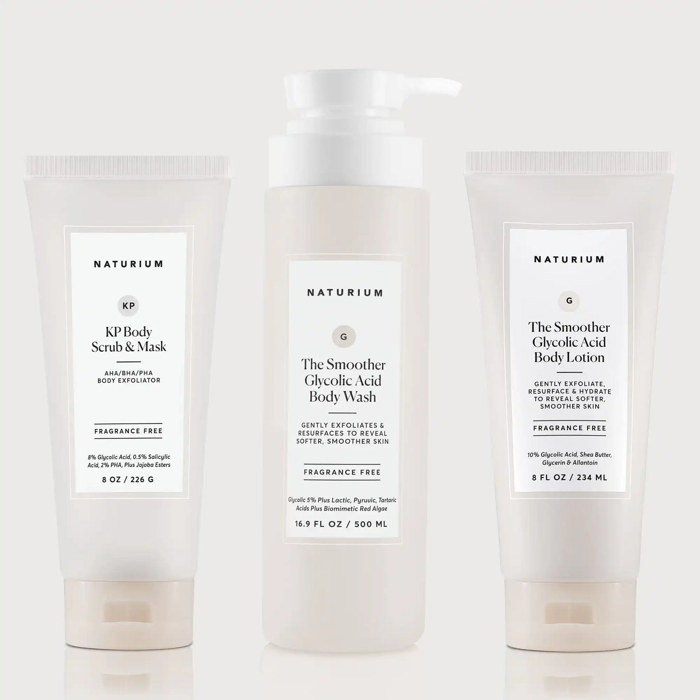 the-glycolic-acid-body-bundle-f7 NATR_KPScrub_SmootherBodyWash_SmootherLotion_Bundle_ecomm.webp